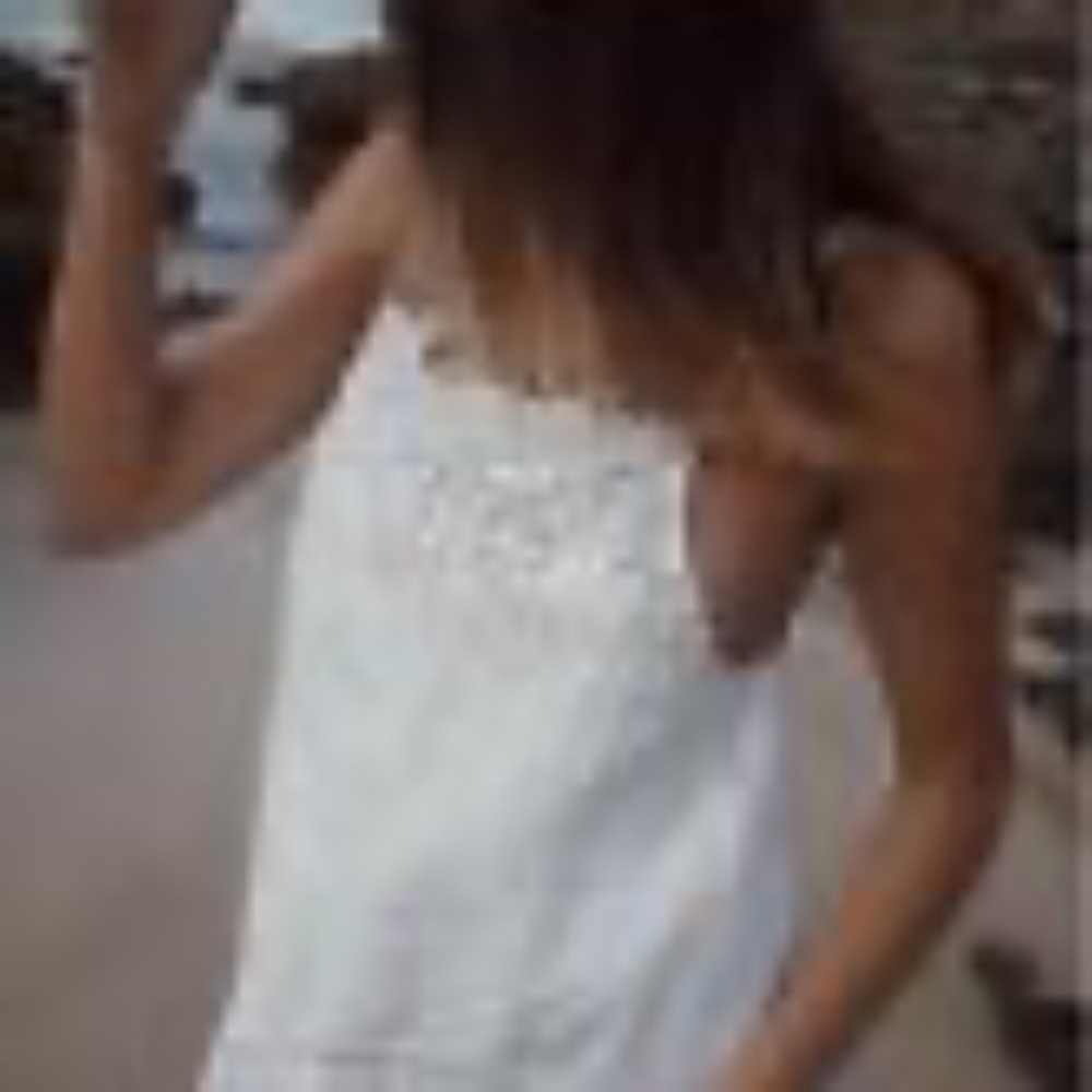 Spell Magnolia White midi Dress